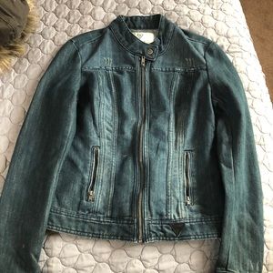 Guess Stretch Jean Jacket- Size M